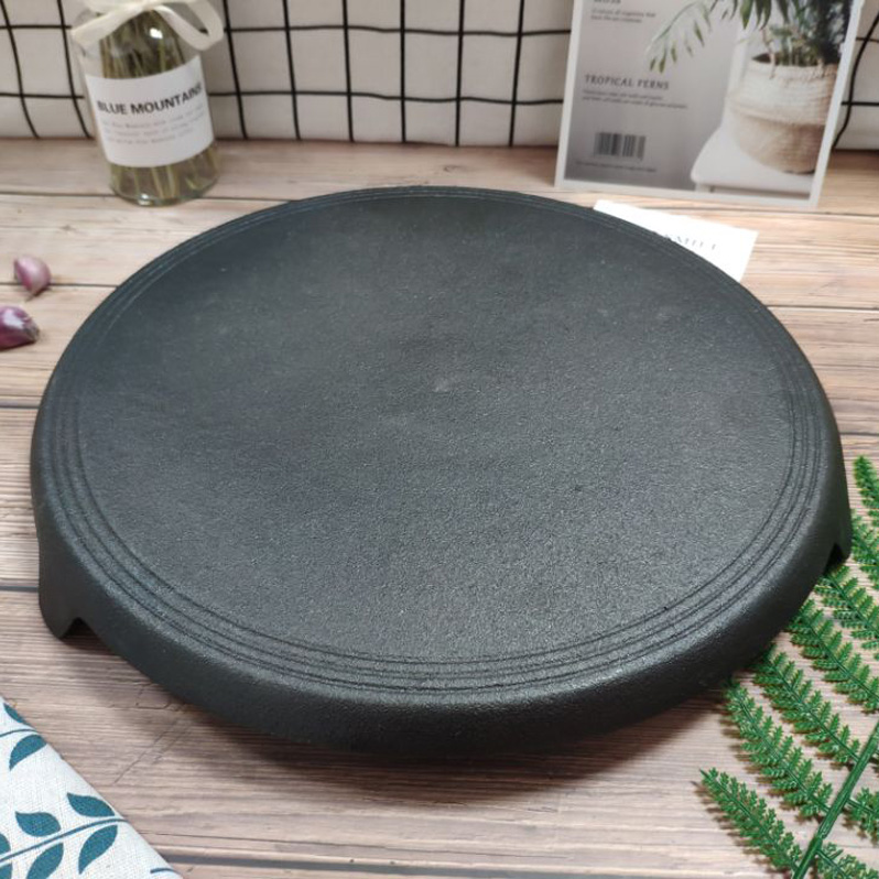 Cast iron grill plate