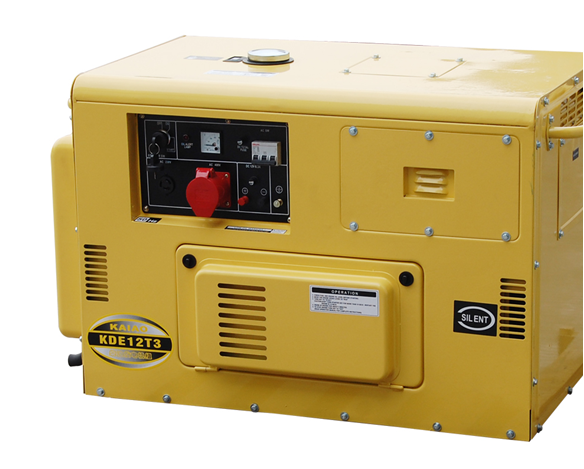 10KW 5.5KW Open type Diesel Generator Set KDE12T3