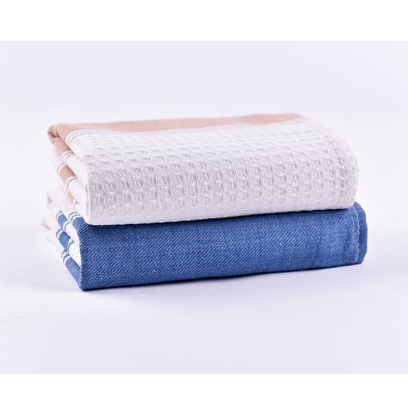 100% cotton waffle tea towel / kitchen towel / dish cloth