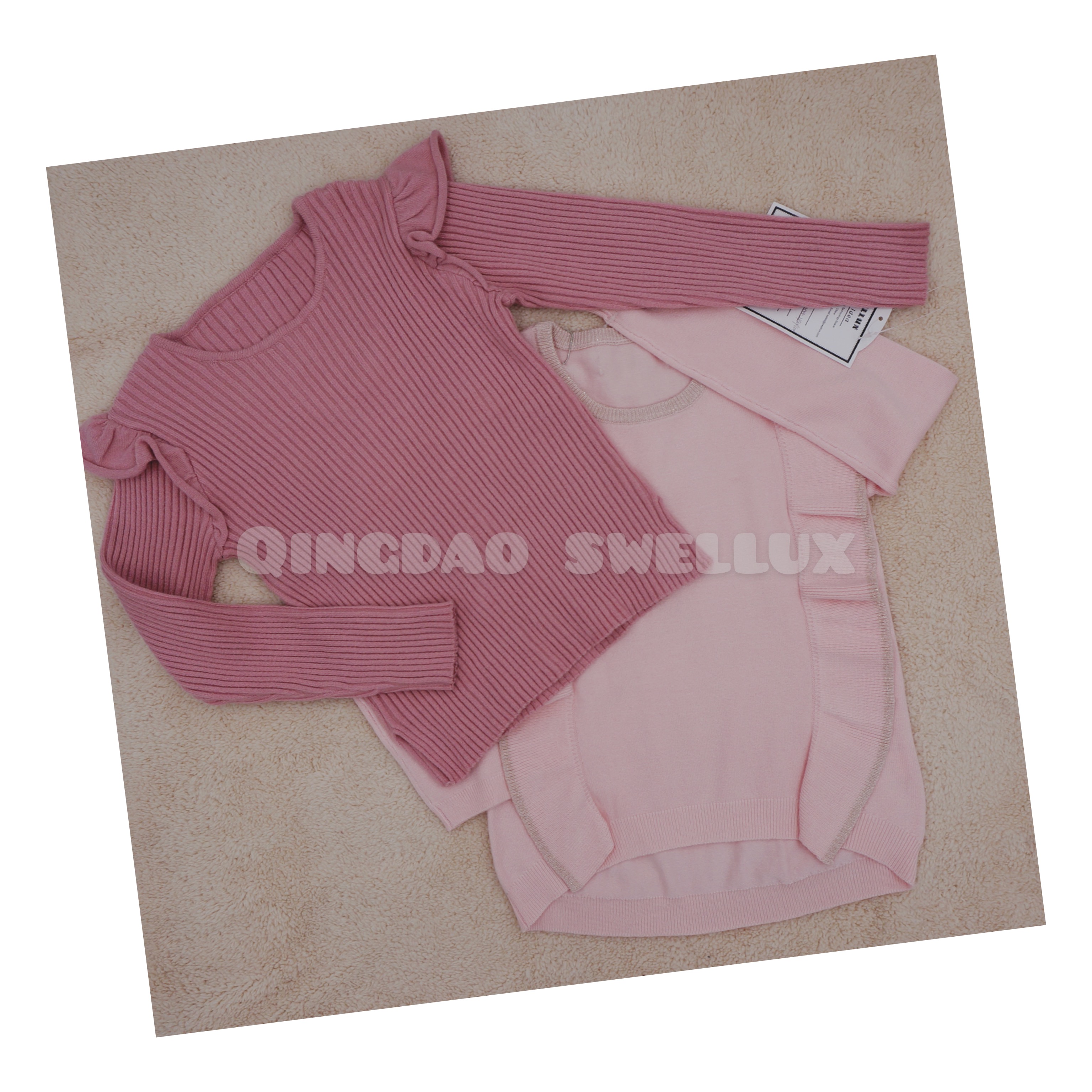 12gg Girl Fancy Knit Sweater