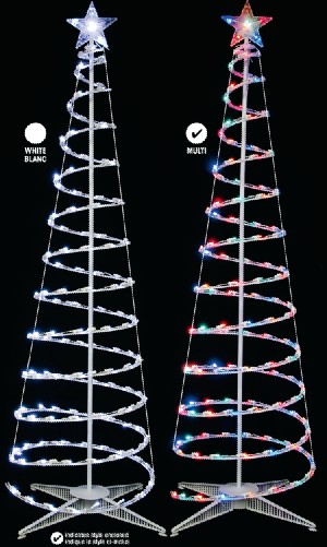 Spiral tree light, christmas lights, decorative lights