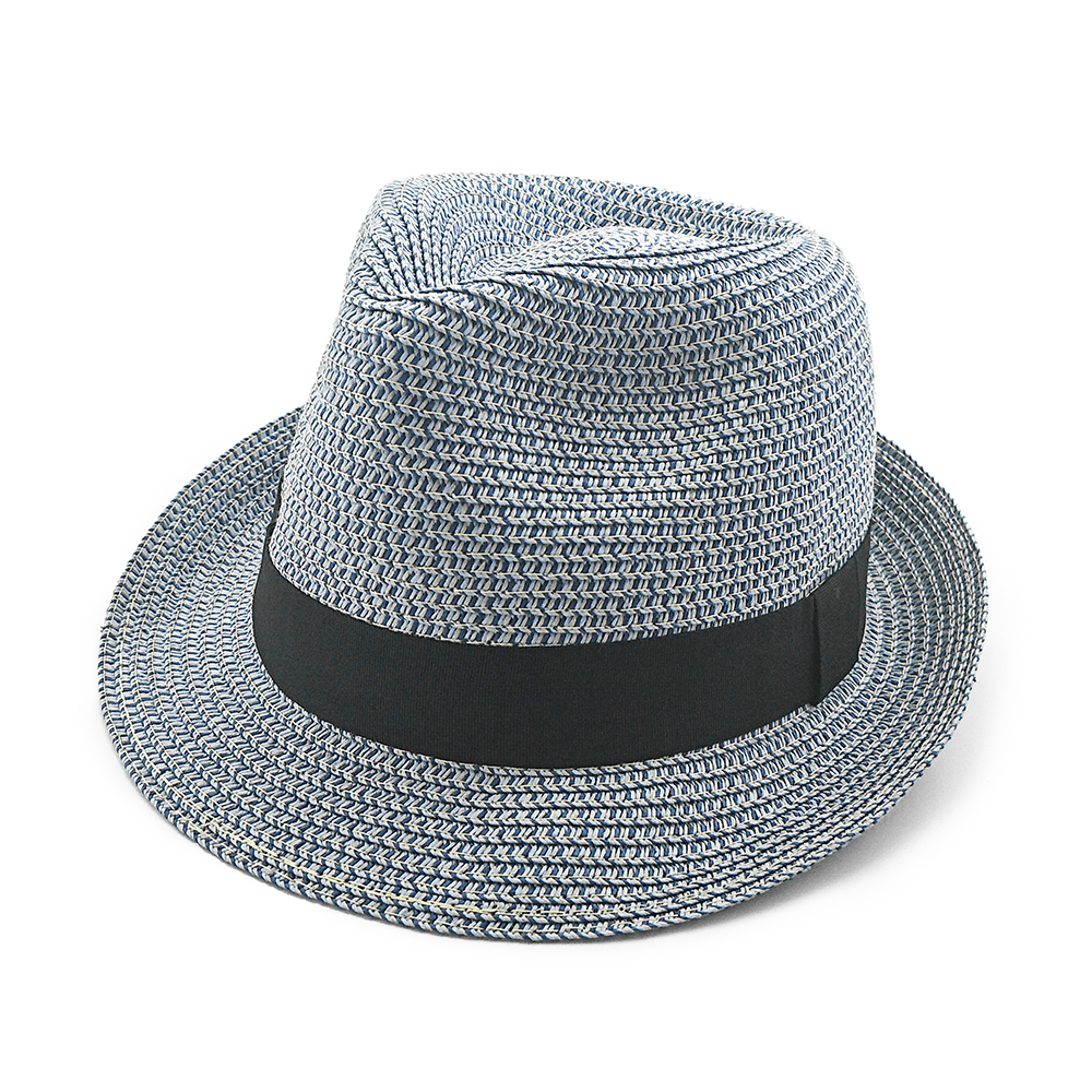 2020 wholesale Cheap summer fashion men women style paper braid fedora hat