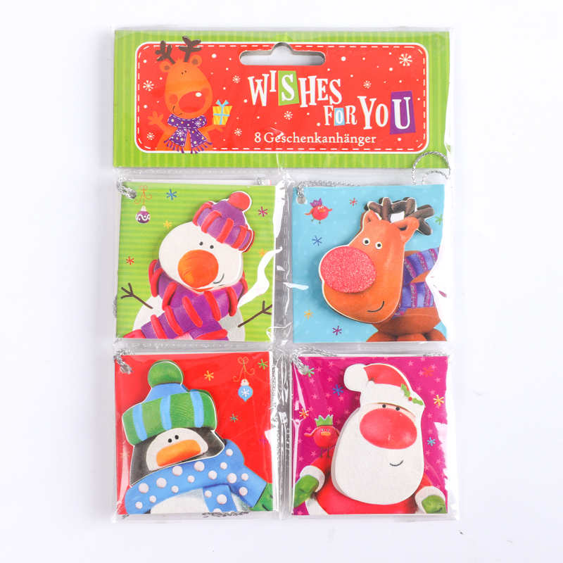 3d paper tag