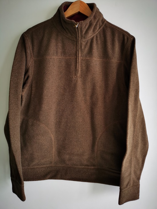 1/4 zip fleece top