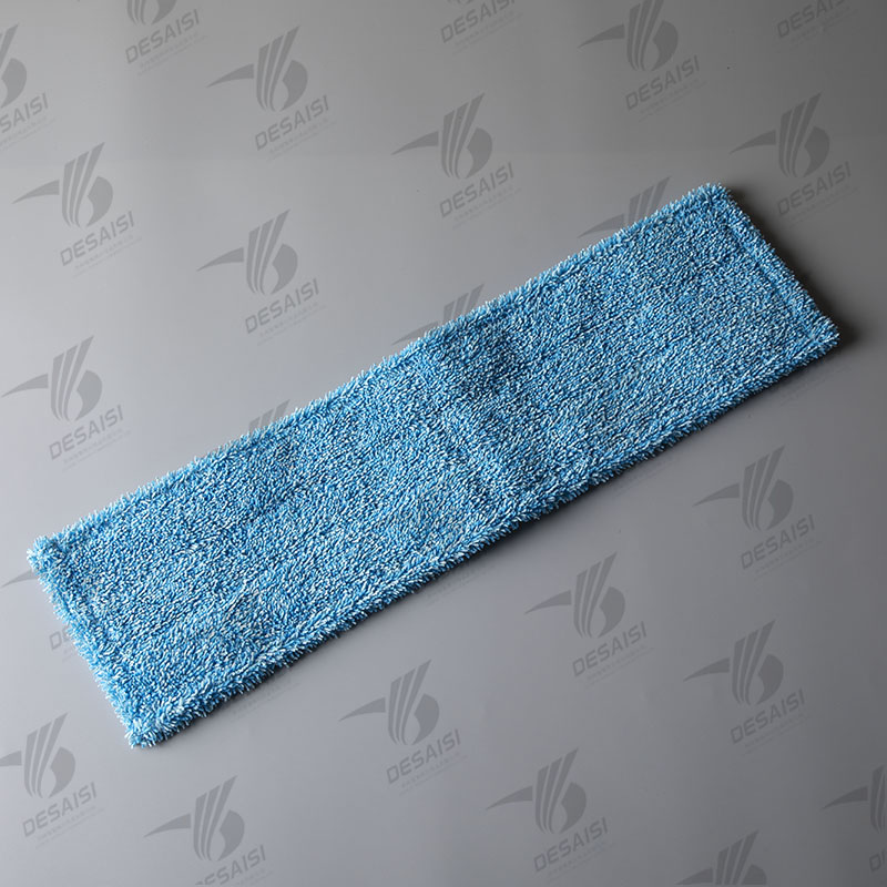 Microfiber wet mop with pocket