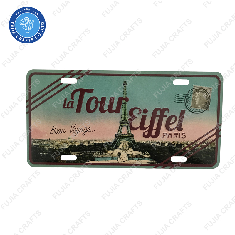 Hot Sale Custom Printed Metal Vintage Journey Photo Postcards