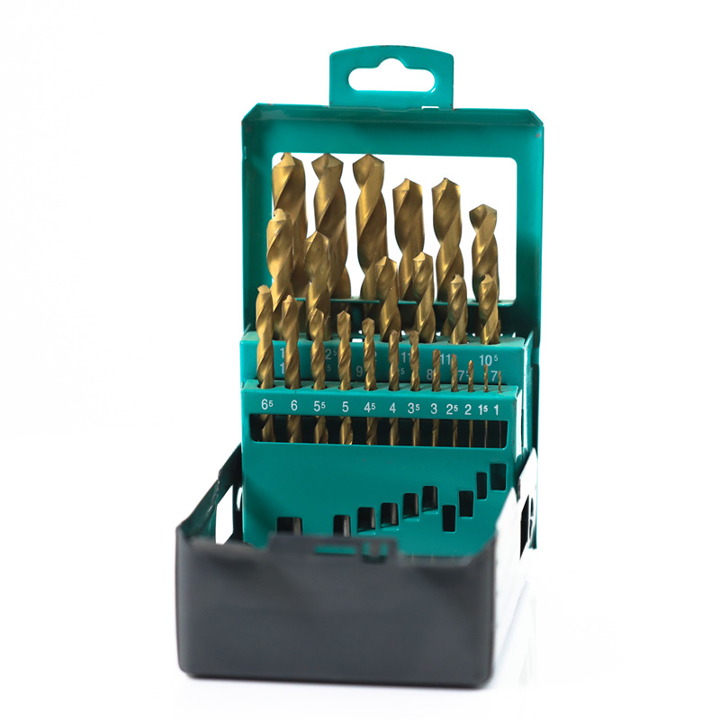 25pcs Half Ground Drill Sets