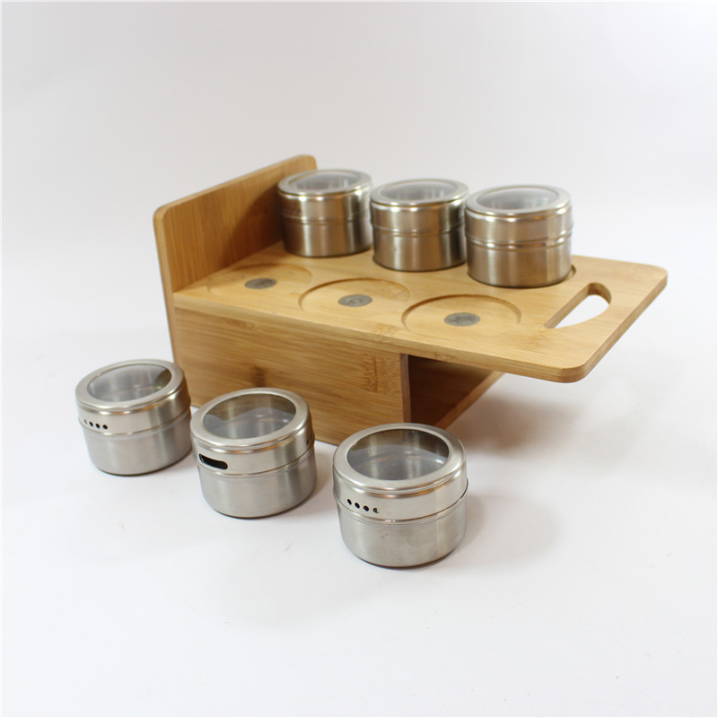 bamboo seasoning box shelf