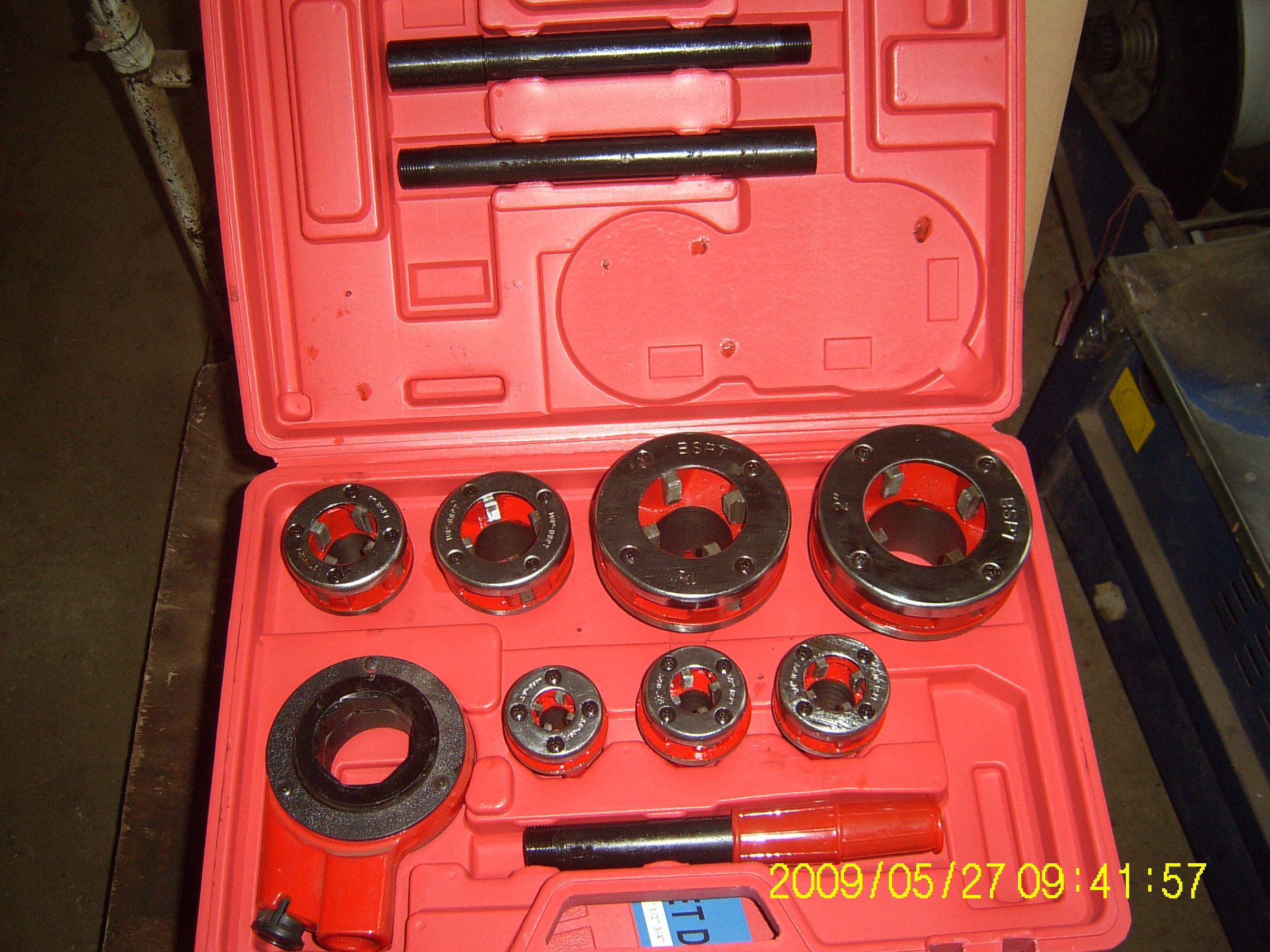 Modle 63 Ratchet Die Stock 7pcs Set