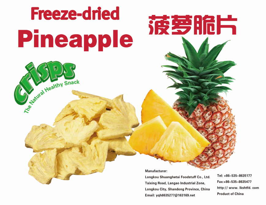 Freeze Dried Pineapple