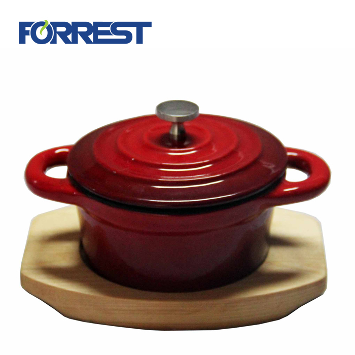 Cast Iron Covered Mini Cocotte