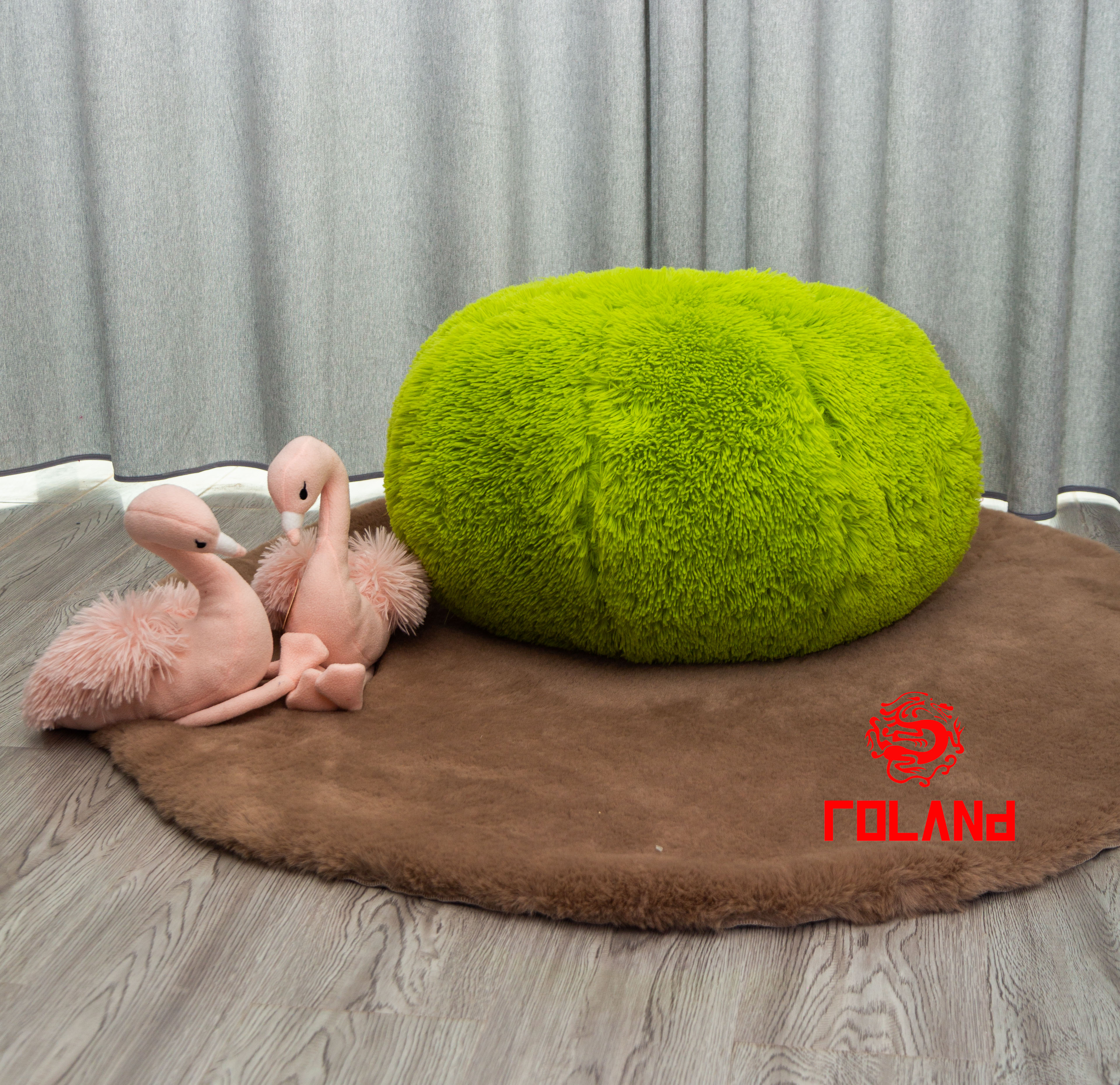 Pv Fur With Long Pile Seat Mat