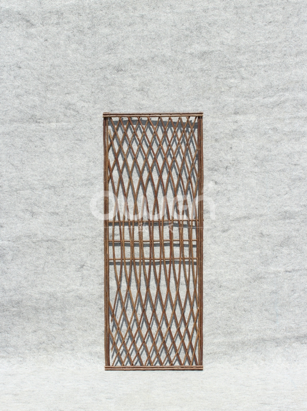 Framed Willow Trellis Panel