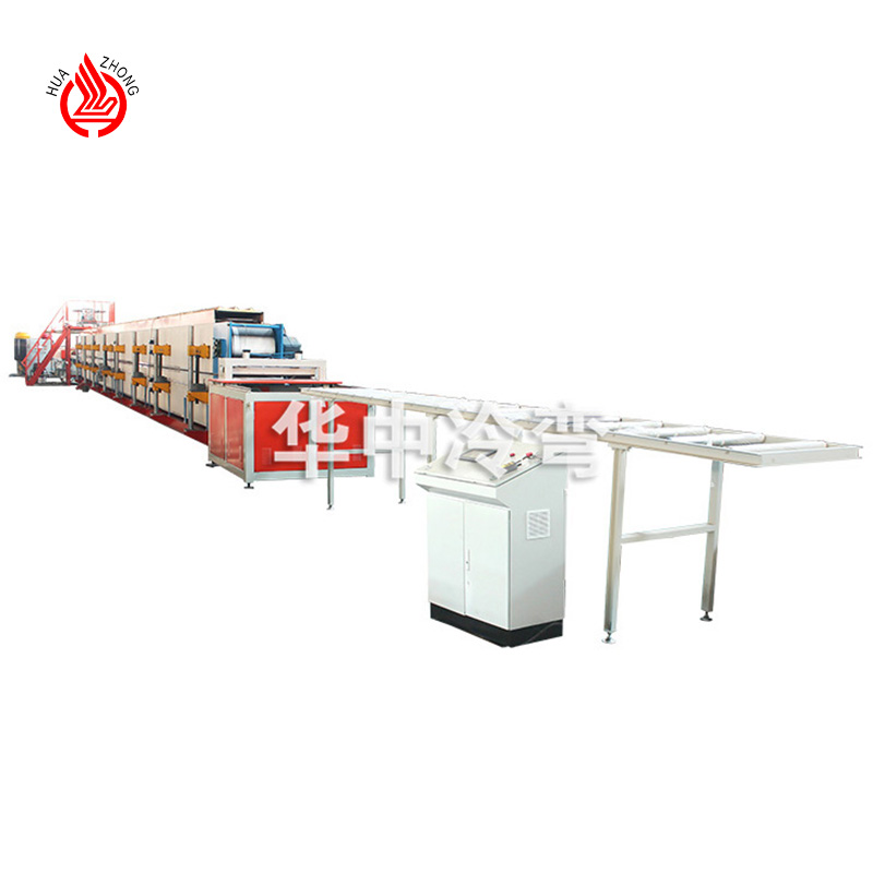 Decorative panel roll forming machine