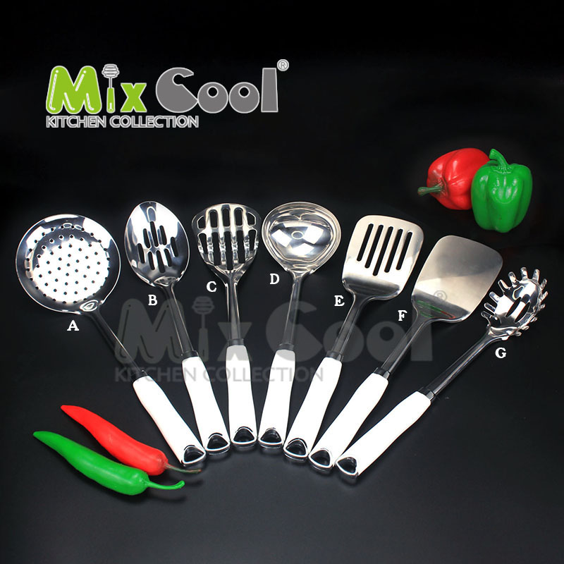 stainless steel kitchen tools set