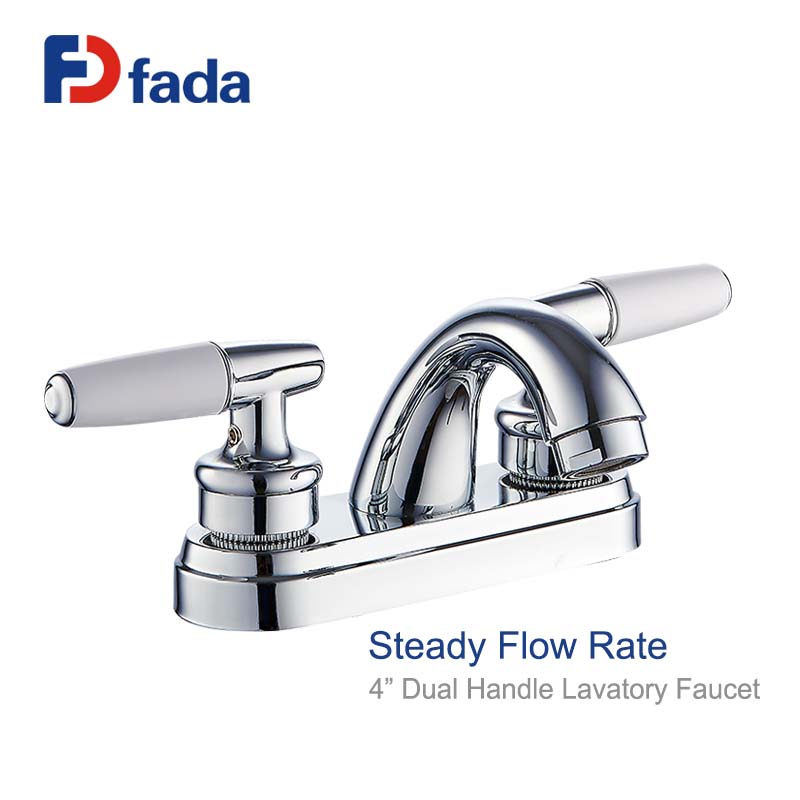 Latin America series fauets 4" double handles lavatory basin faucet