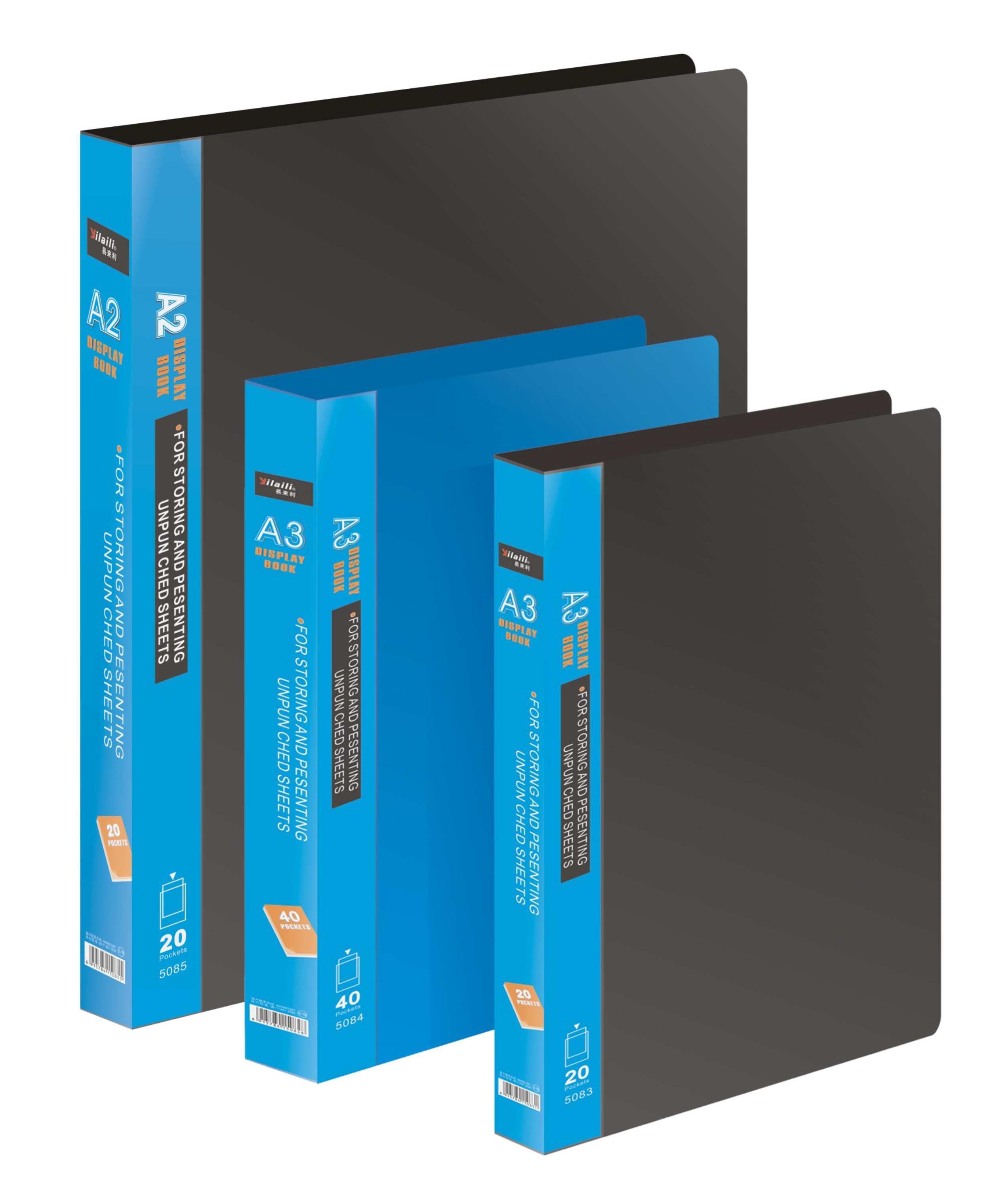 A3, A2 Display Book
