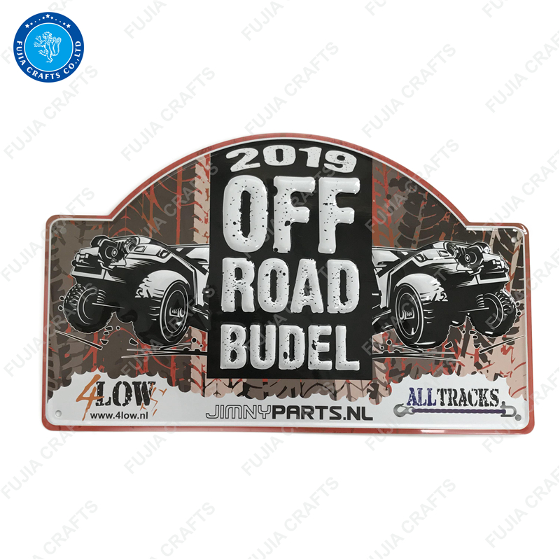 Metal Printing Retro Irregular Tin Sign Cheapest Price