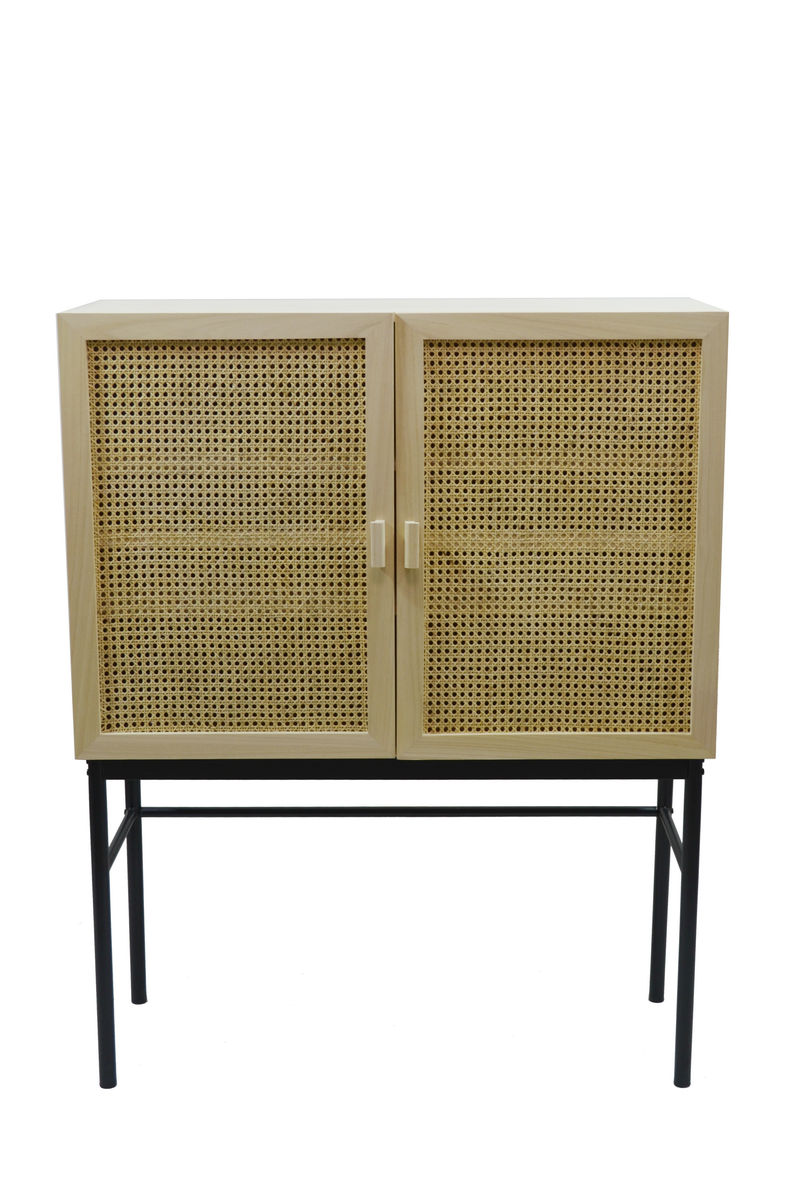 Ironwork storage cabinet in the kitchen
