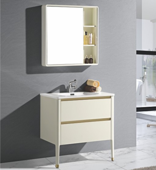 Floor Mounted Simple Bathroom Cabinet