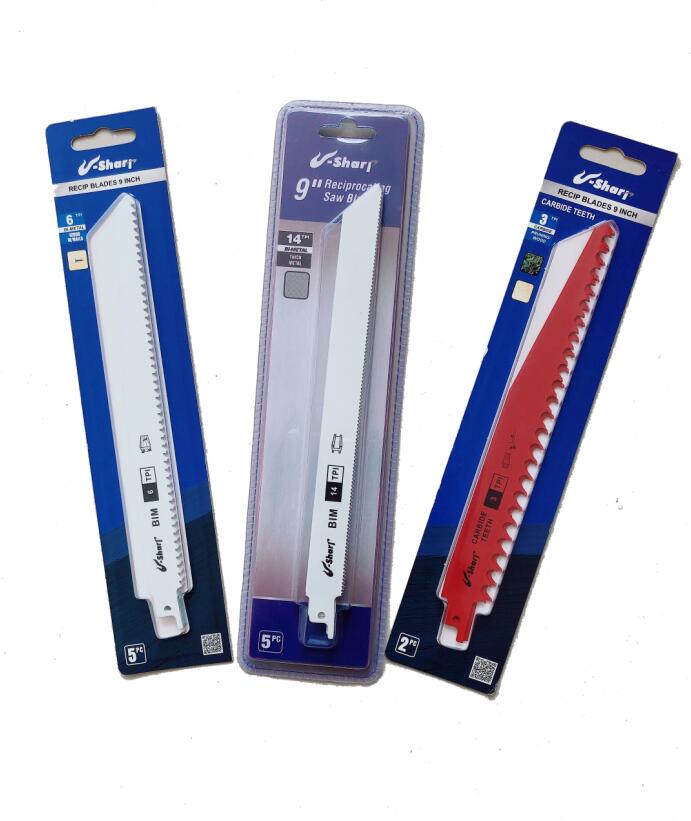 Saw blades Set (9inch. reciprocating)