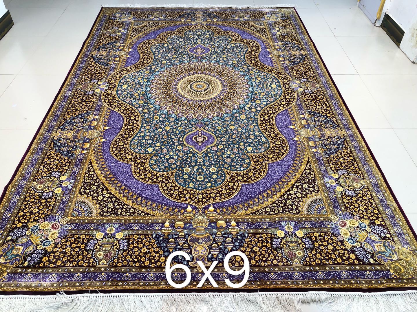 Hand-Made Silk Carpets