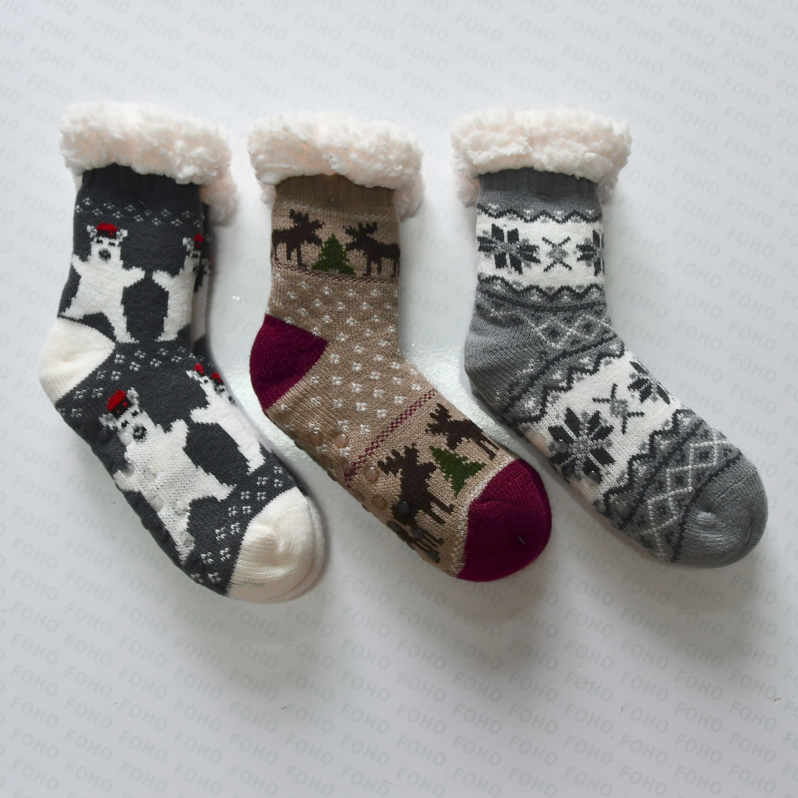 Children's winter indoor socks