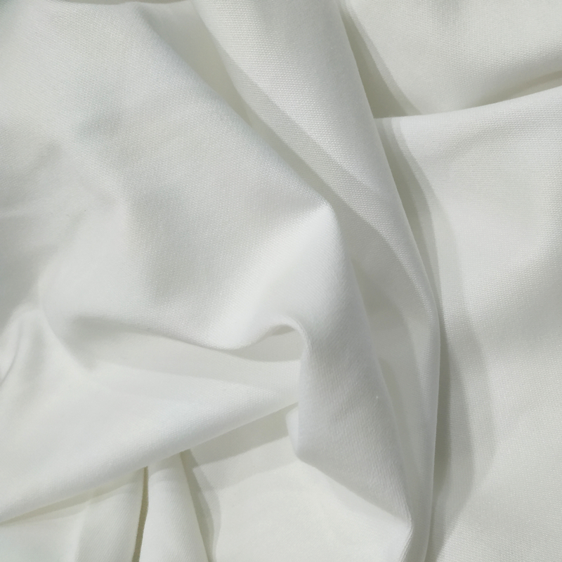 Polycotton 50/50 tablecloth fabric plain white style 32/2s*32/2s 90*60 300TC 220gsm