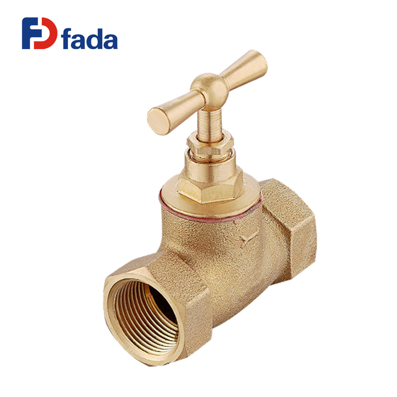 Compression/plug heads shut off valves for water