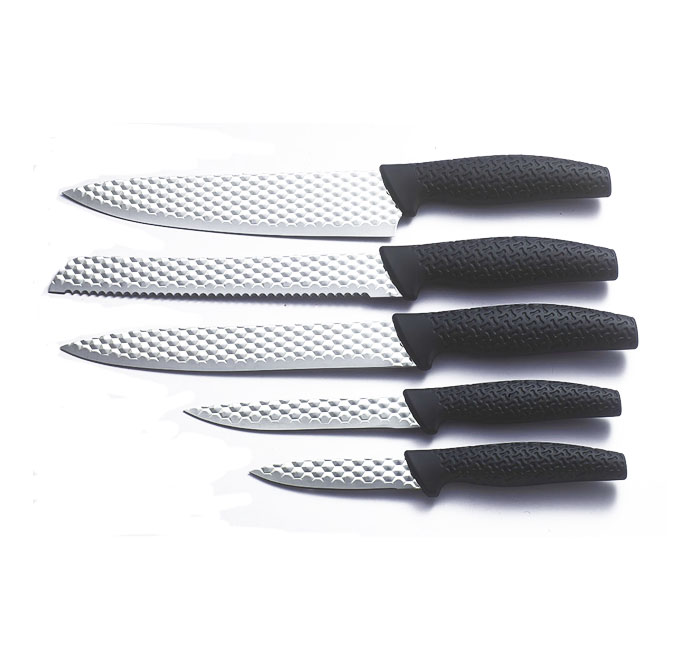 5PCS 3D Stainless Steel Kitchen Knife Set
