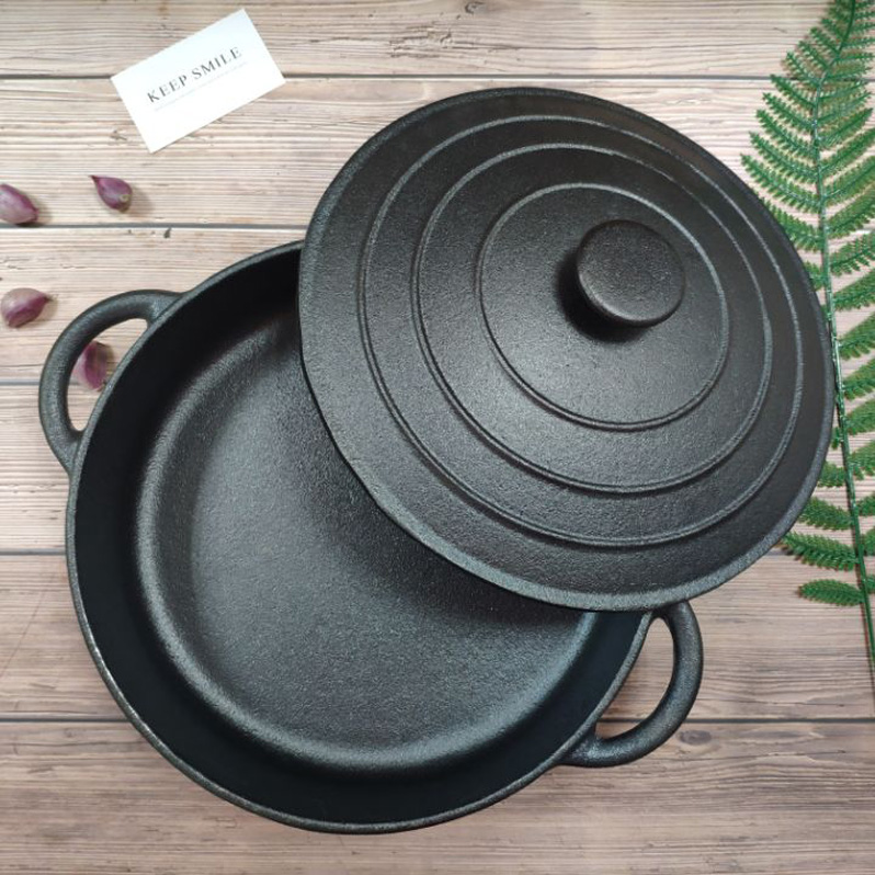 cast iron casserole