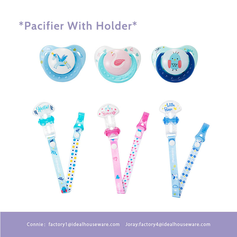 pacifier with holder