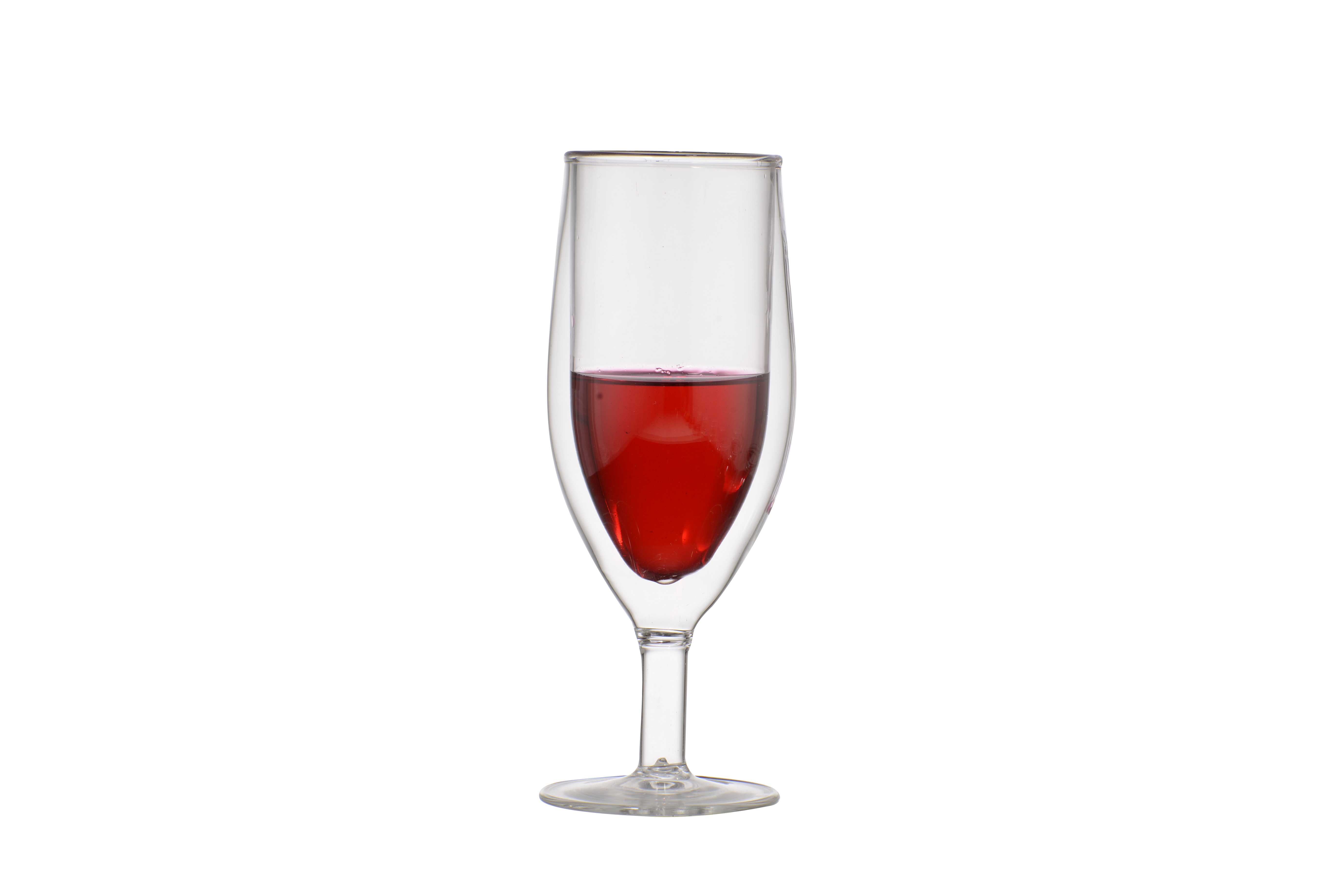 Red wine glass