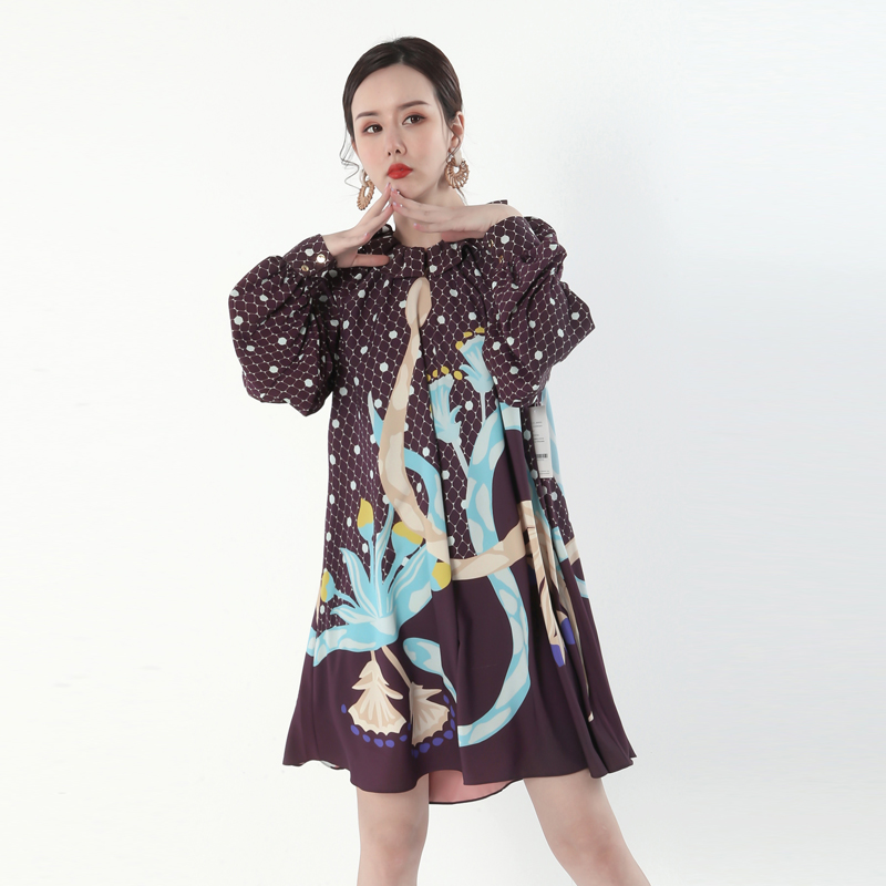 Ladies polyester dress