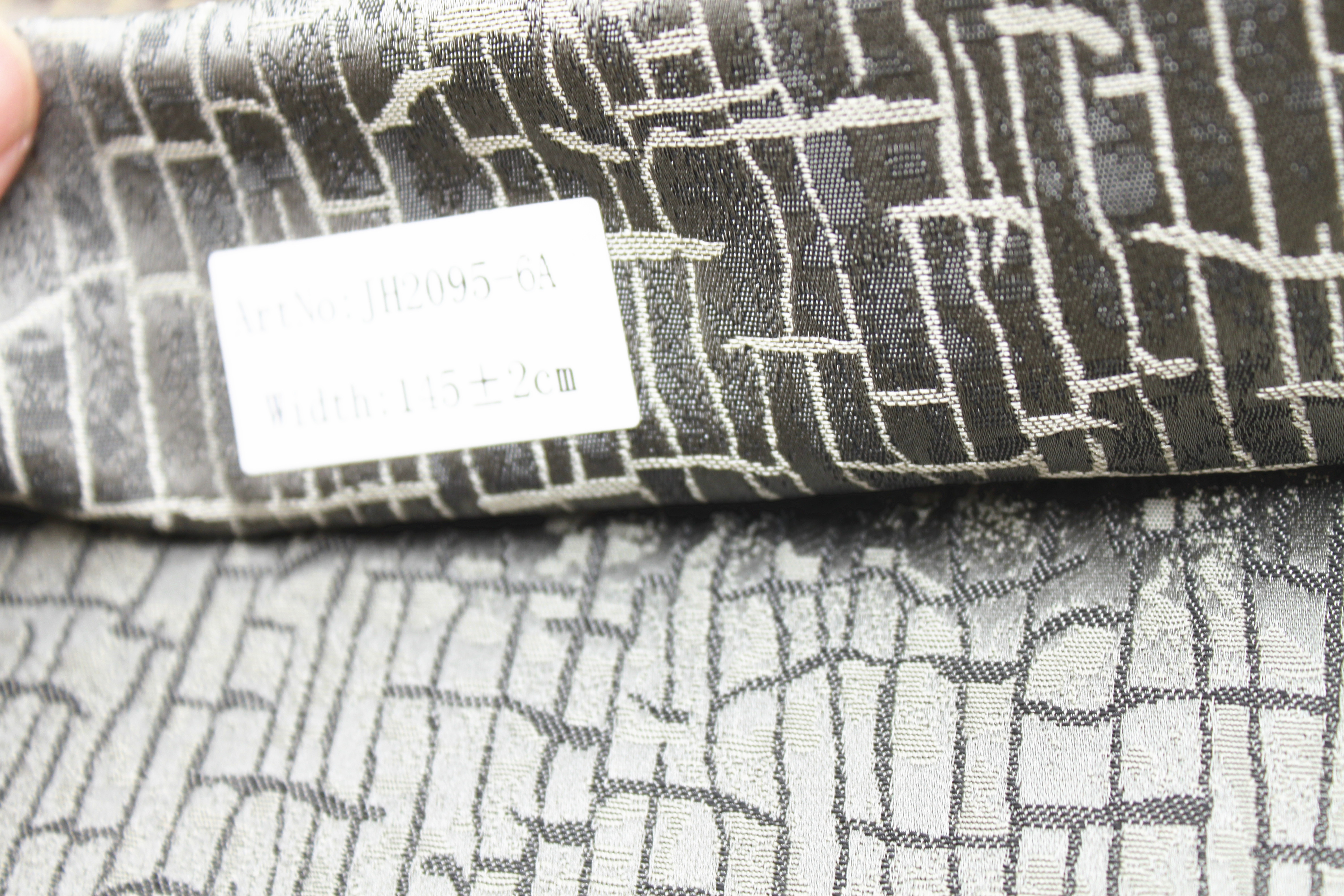 High warp density 100% polyester Jacquard fabric for sofa set flat sofa fabric for Furniture textile