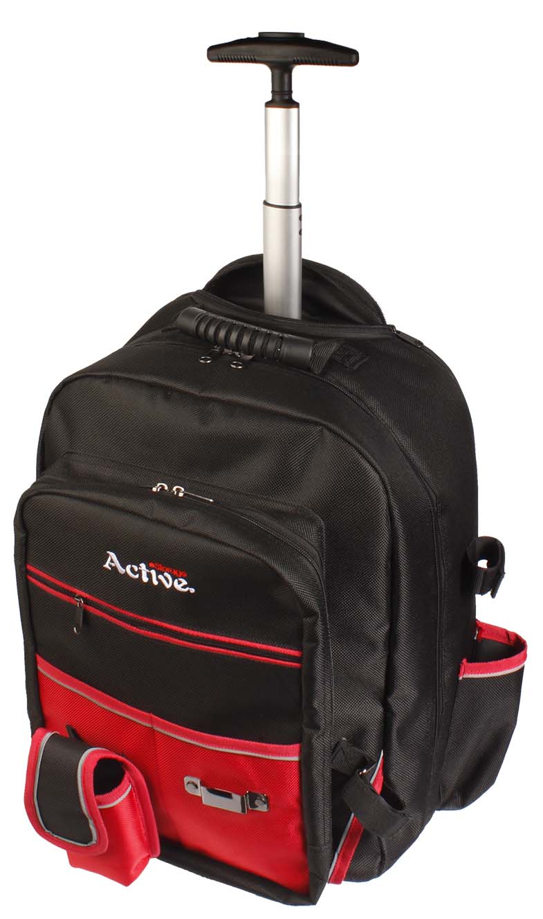 Rolling tool bag pack