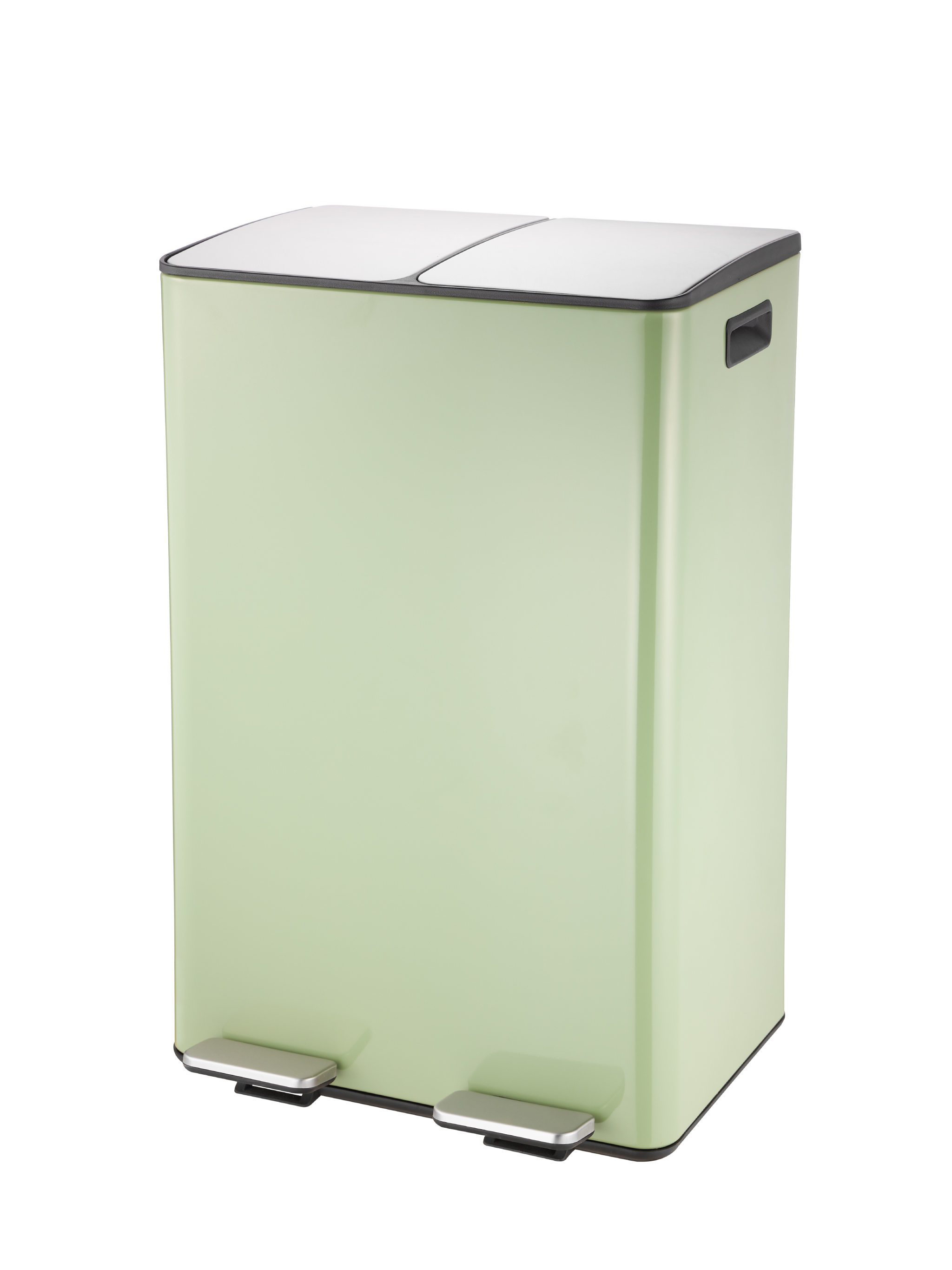 Home use large container metal recycle trash can garbage bin