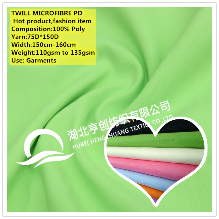 Twill Microfibre Pd / Micro Fibre Pd