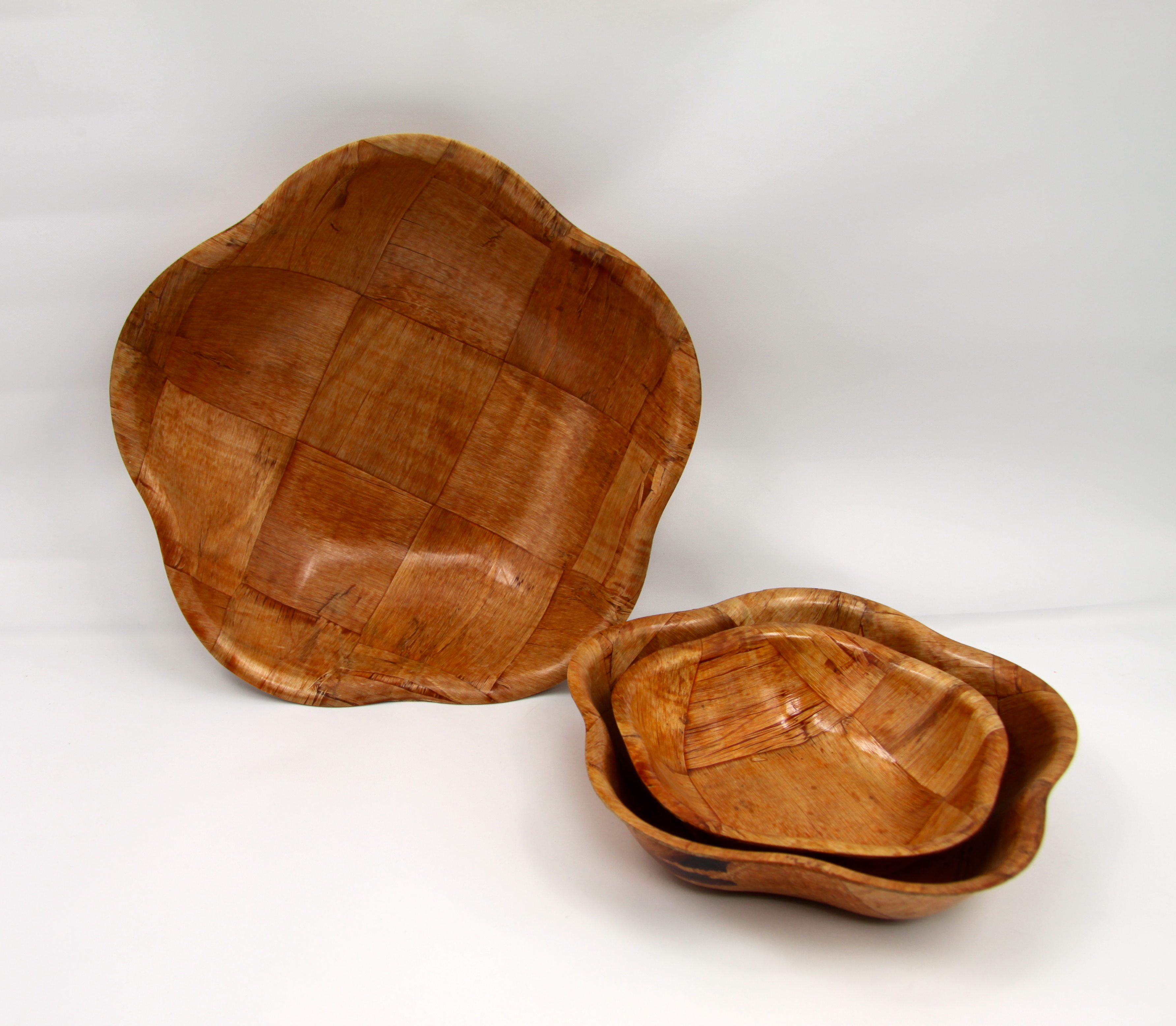 Pentagonal Wooden Bowl