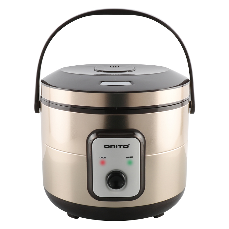 High quality deluxe rice cooker with basket handle and new LED switch panel