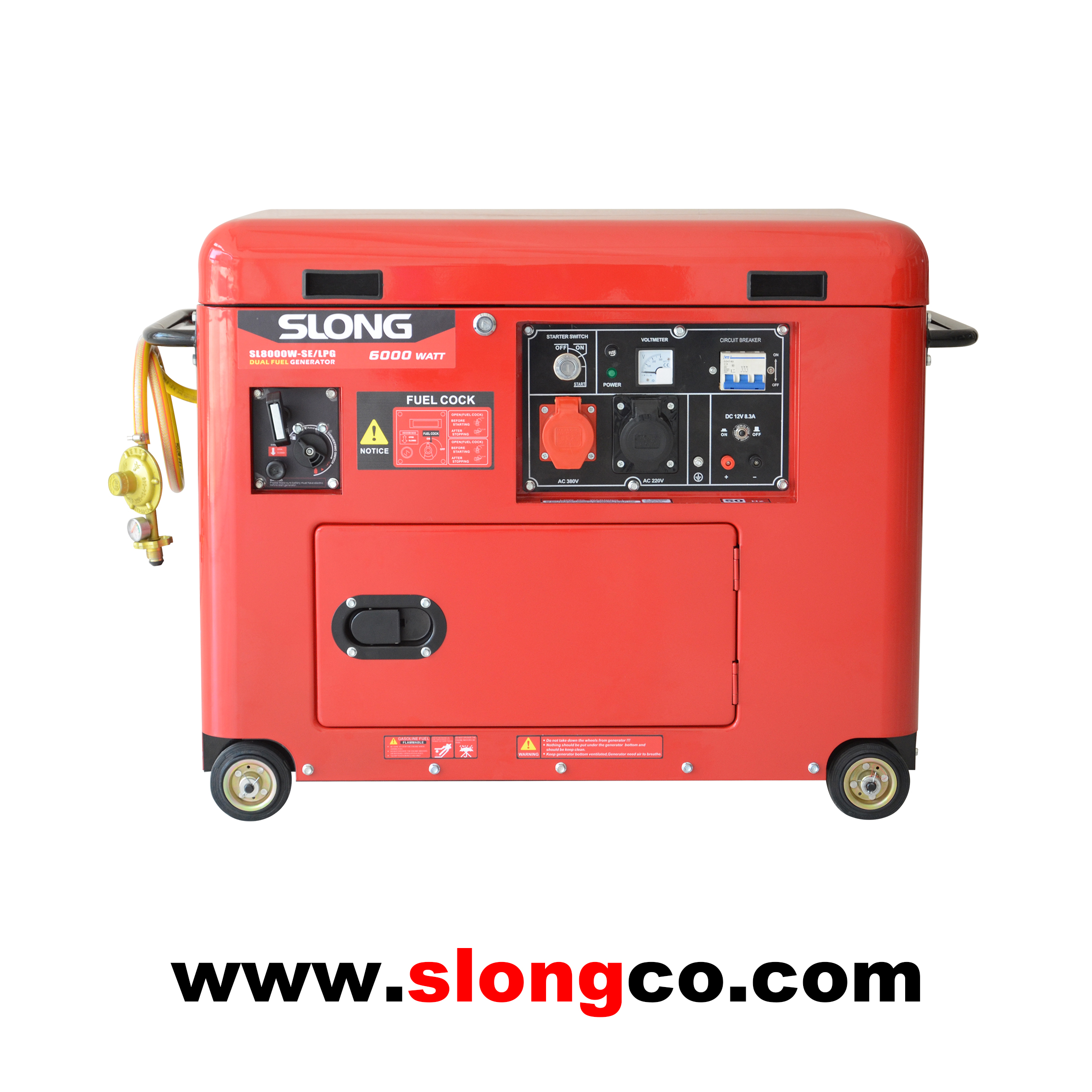 Portable Dual Fuel Generator