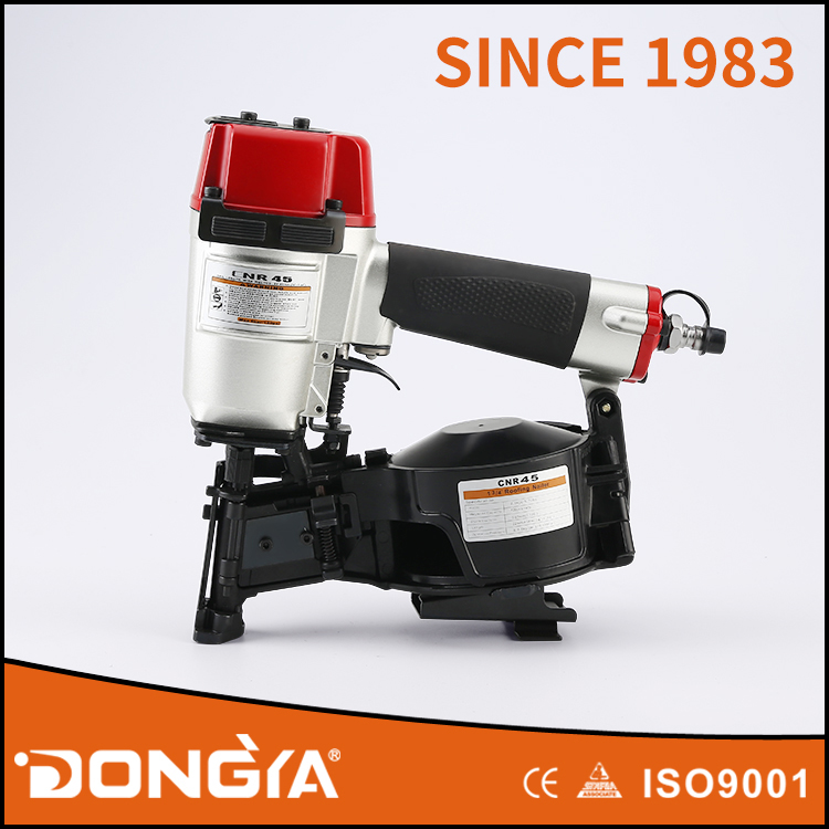 Dongya Industrial Qulity Pneumatic Coil Roofing Nailer CNR45