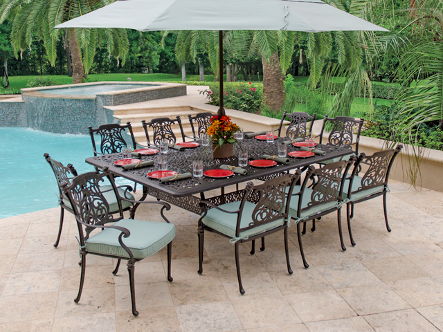 Cast Alum Table Sets