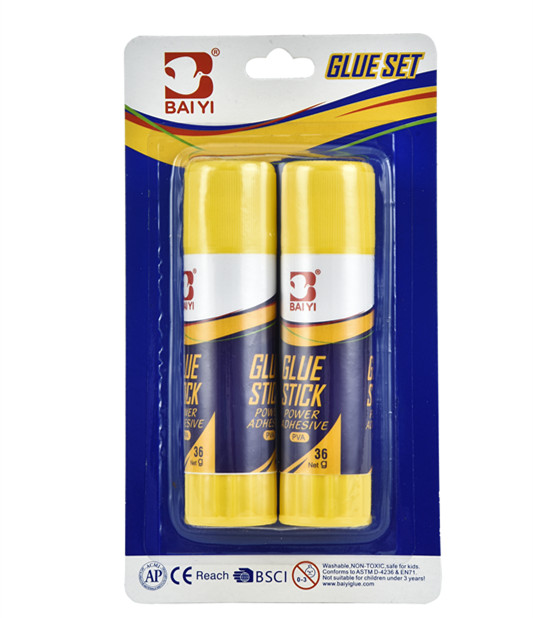 2pcs 36g Glue Stick blister set