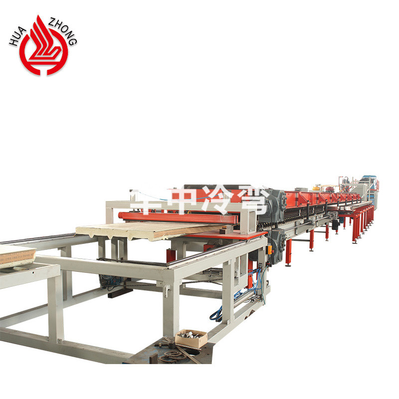 Sandwich panel roll forming machine