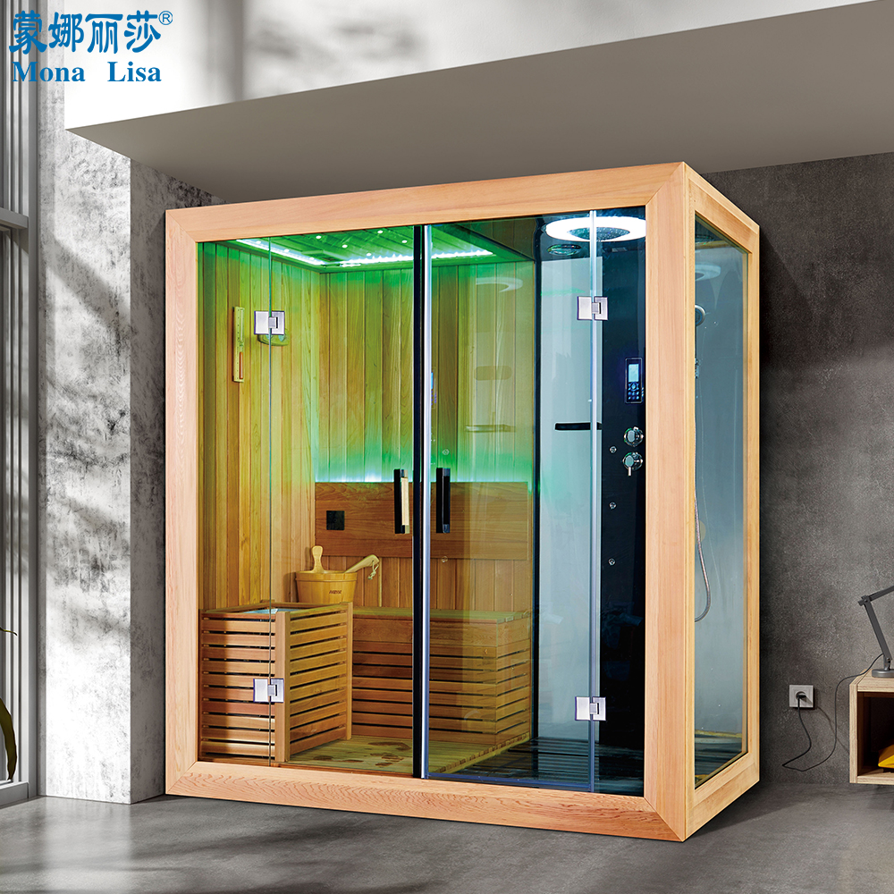 Computerized Shower and Dry Sauna Room (M-6035)