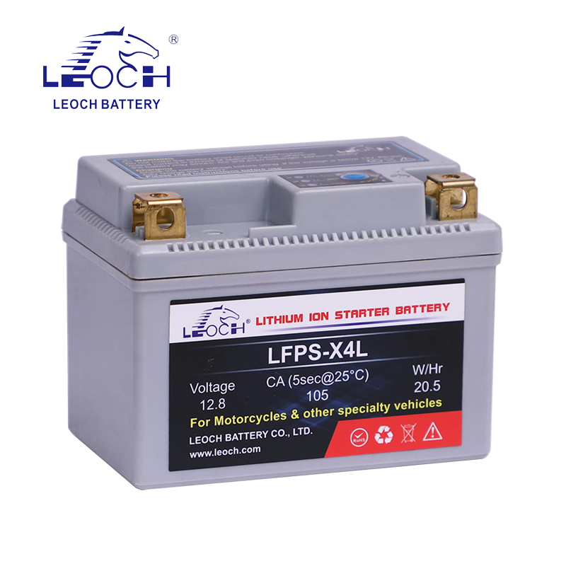 Lithium Motorcycle Battery LFPS-X4L