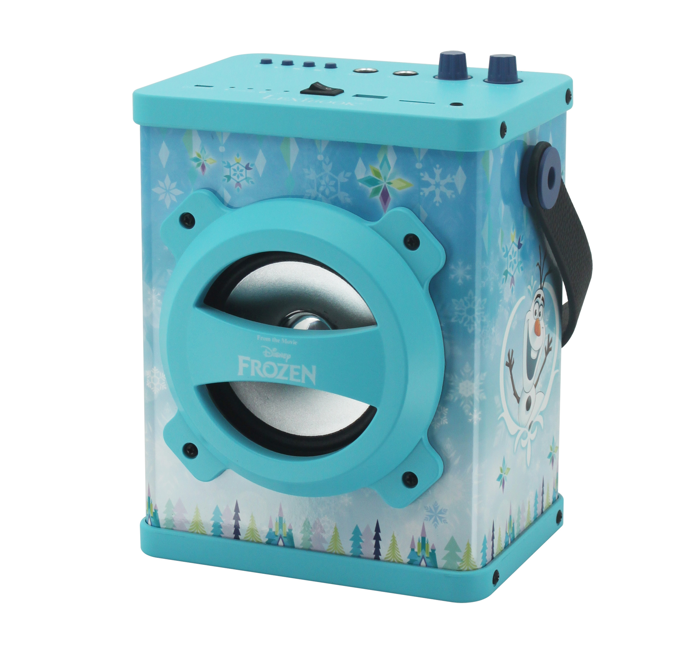 Tube type suitcase bluetooth speaker