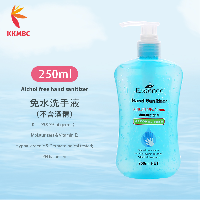 250ml Alchol free hand sanitizer