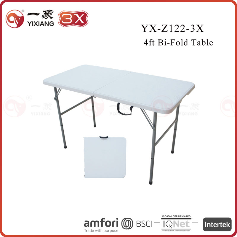 HDPE 4ft Bi-Folded table